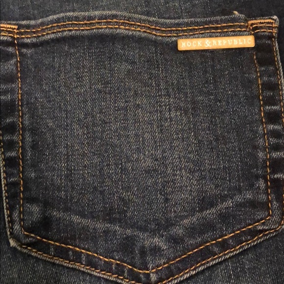 Rock & Republic Denim Shorts Size 4 - Picture 5 of 8